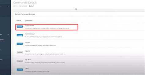 nightbot edit command|Nightbot Chatbot Commands 2024 .
